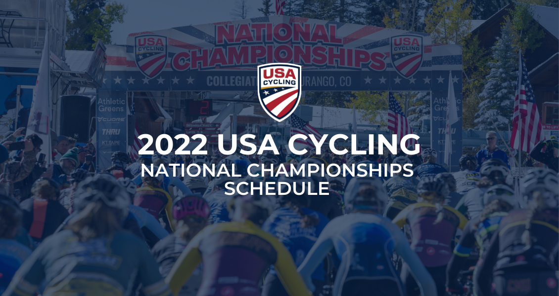 Your Ultimate Guide to the USA Cycling National Championships Schedule